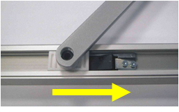 Assa Abloy Aretačný prvok do klznej lišty A152